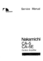 Nakamichi CA-5-Service-Manual 